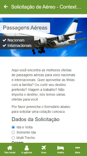 Contextur Agencia de Viagens Screenshot 2