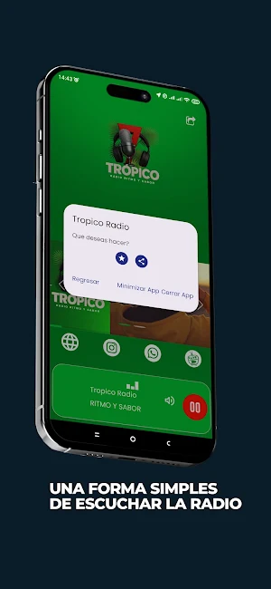 Tropico Radio Online Screenshot 1