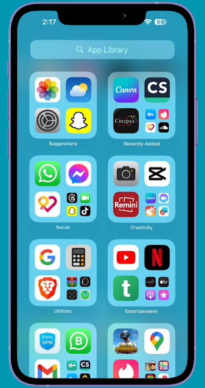 OS 18 Launcher: Phone 15 Theme Screenshot 3