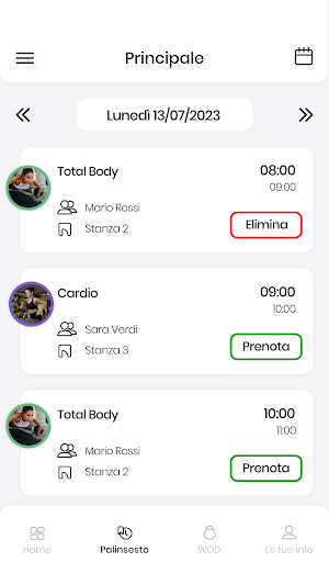 Unika Fitness Club Screenshot 3