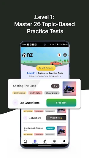 NZ Road Code Theory Test 2026 Screenshot 3