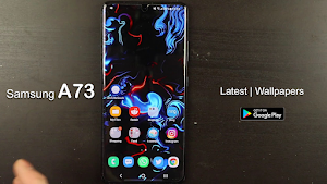 Samsung A73 Launcher Wallpaper Screenshot 1