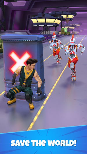 Battle Run - Endless Running Game Screenshot 2