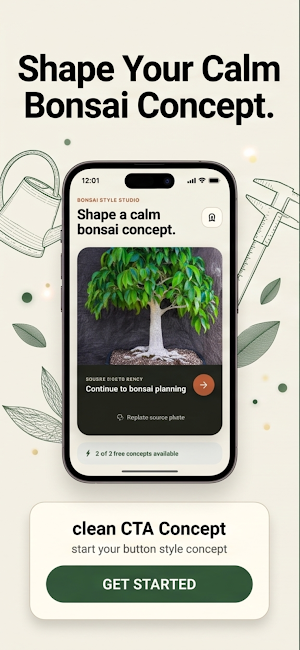 AI Bonsai Makeover Tree Style Screenshot 1