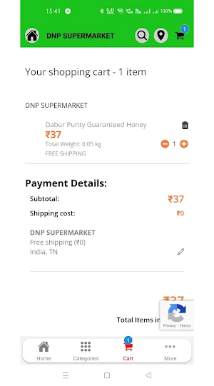 Dnp supermarket Screenshot 3