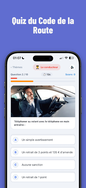 Code de la Route – Examen 2026 Screenshot 1