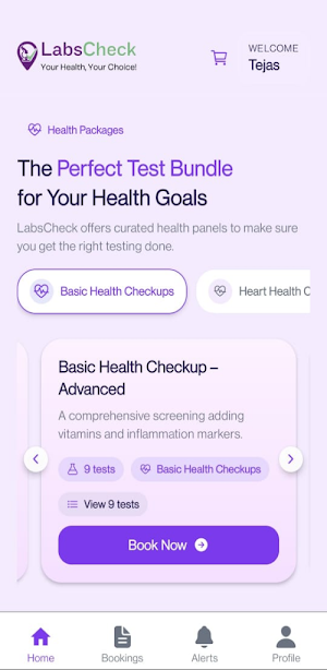 LabsCheck: Compare & Book Test Screenshot 1