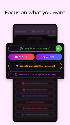 FaceTool: AI Face Swap Videos Screenshot 1