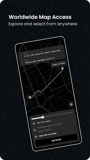 GeoShift – Fake GPS Location Screenshot 2