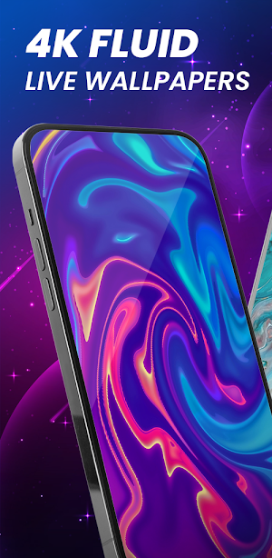 Magic Fluid Wallpaper 4D Screenshot 0