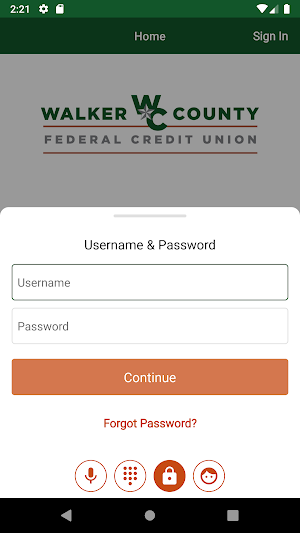 Walker County Federal CU Screenshot 1