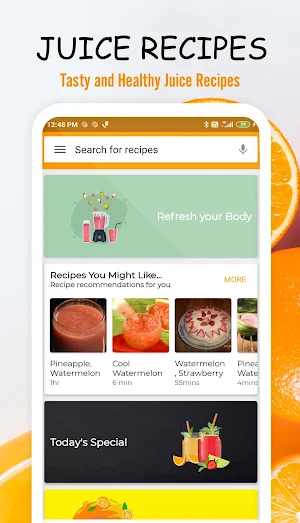 Juice Recipes : Best Smoothies Screenshot 0
