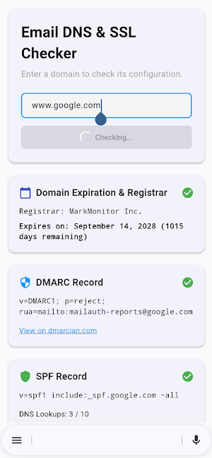 Public Checker Screenshot 1