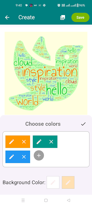 WordCloud AI Screenshot 3