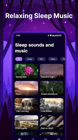 Sleep Sounds & Relaxing Music Screenshot 0