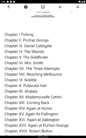 Book, John Caldigate Screenshot 2
