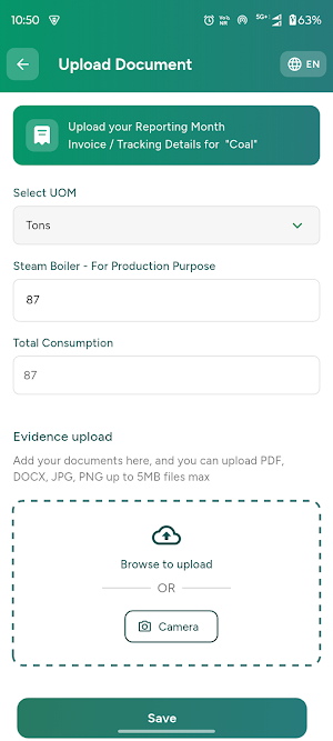 SustainSwitch Screenshot 2