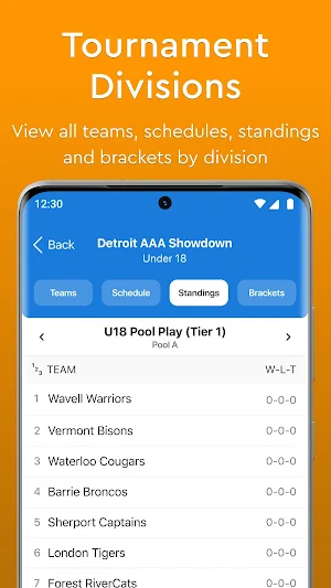 Elite Amateur Sports Screenshot 3