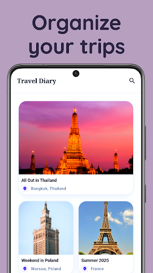 Wandrly: Travel Diary Screenshot 1