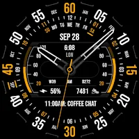 Analog Watch Face 042