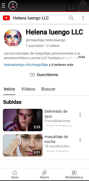 El Libro de Helena: Maquillaje Screenshot 1