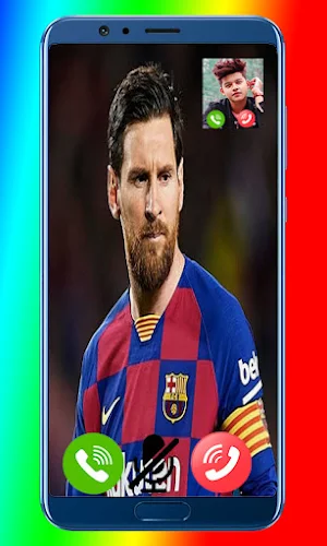 Messi Video Call - Chat Messi Screenshot 1