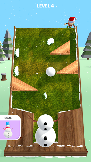Snowman Puzzle 3D Screenshot 3