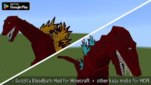 Godzilla Bloodbath: MCPE Mod Screenshot 0