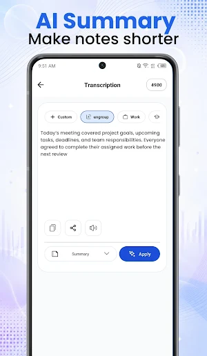 VoiceNotes AI: Speech to Text Screenshot 2