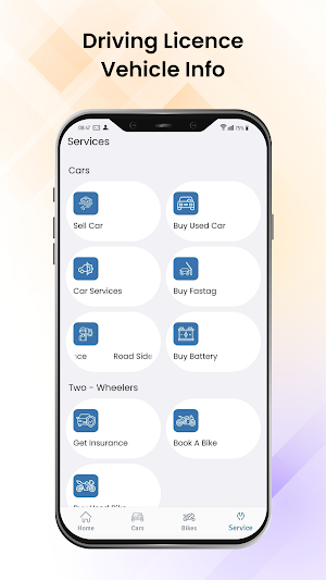 Driving Licence & Vehicle Info Screenshot 0