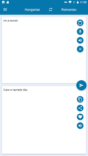 Hungarian Romanian Translation Screenshot 2