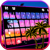 Sunset Beach 2 Keyboard Theme