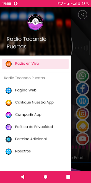 Radio Tocando Puertas Screenshot 2