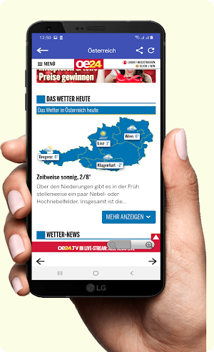 Österreich Zeitung Screenshot 2