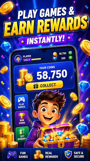 KhelHub: Play & Earn Coins Screenshot 0