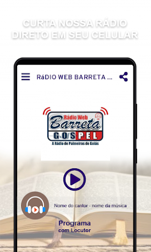 Rádio Web Barreta Gospel Screenshot 0