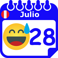 Perú Emoticono Calendario