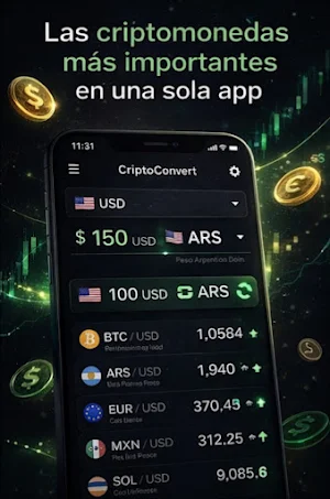 CriptoConvert Screenshot 1