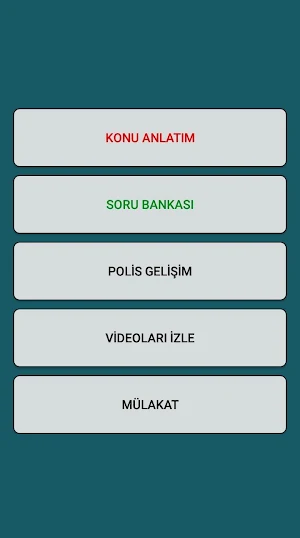 Komiserlik Sınavı Screenshot 0