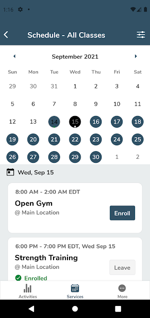 Fitness Fridays RN Screenshot 2