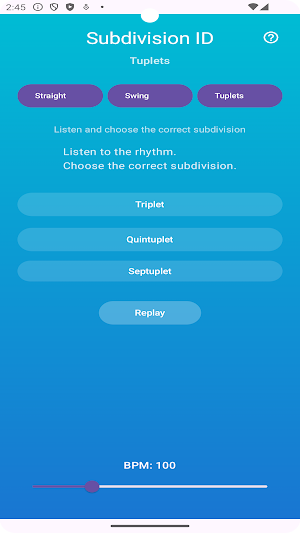 Rhythm Trainer Pro Screenshot 2