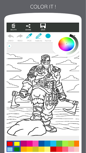 Viking Coloring Book Screenshot 3