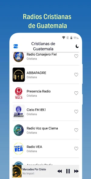 Radios Cristianas de Guatemala Screenshot 3