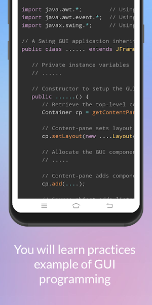 Learn Gui Programming Language Screenshot 2