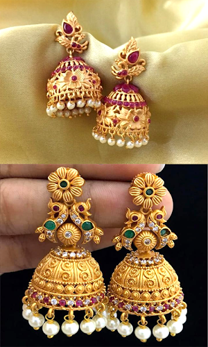 Gold Earring Designs Screenshot 3