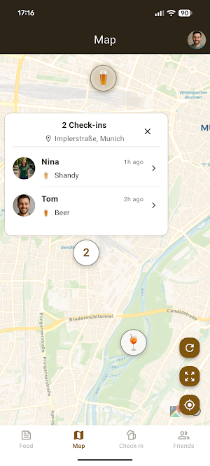 Bierchen - Friends & Drinks Screenshot 3