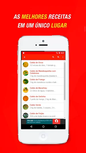 Receitas de Caldos para o Inverno Screenshot 3