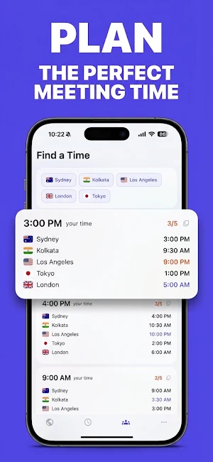 Time Zone Connect Screenshot 2