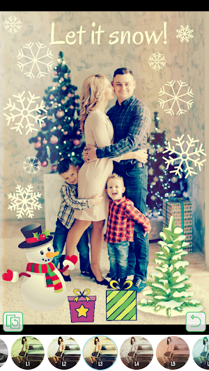 Christmas Photo Stickers 🎄 Screenshot 2