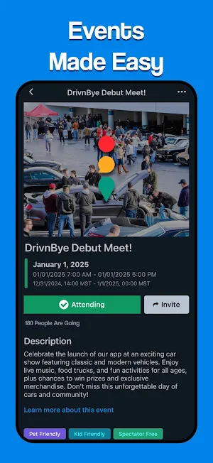DrivnBye Screenshot 2